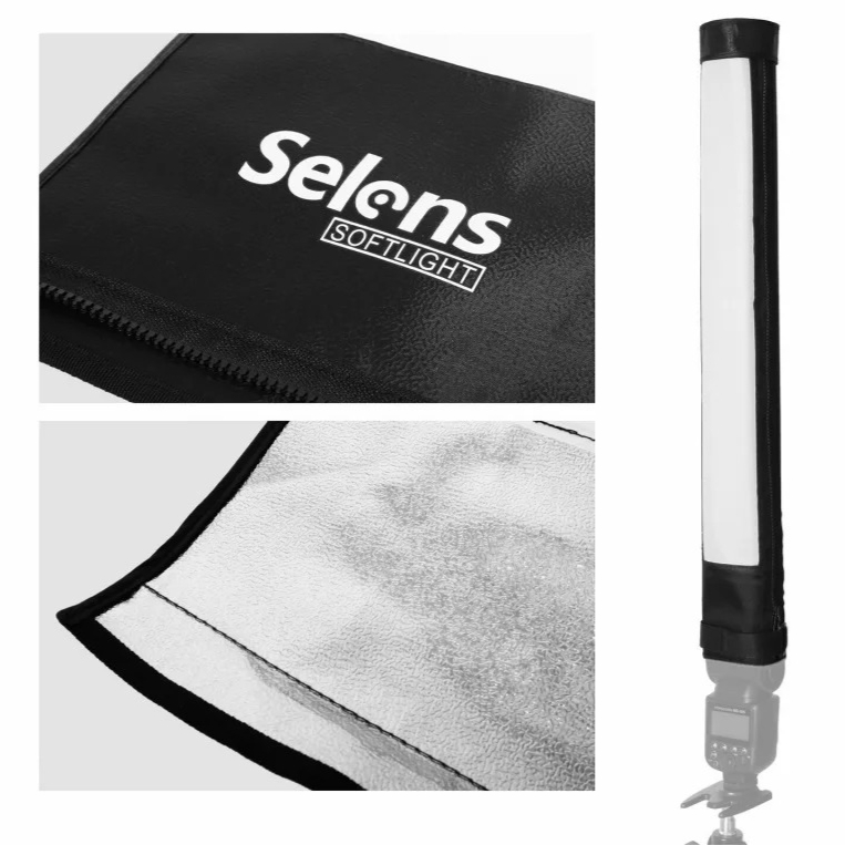 Softbox Portable Strip - 人気のポータブルフラッシュストリップディフューザー折りたたみバーソフトボックスリフレクタースピードライトスティックライトフォトスタジオキット写真撮影の小道具