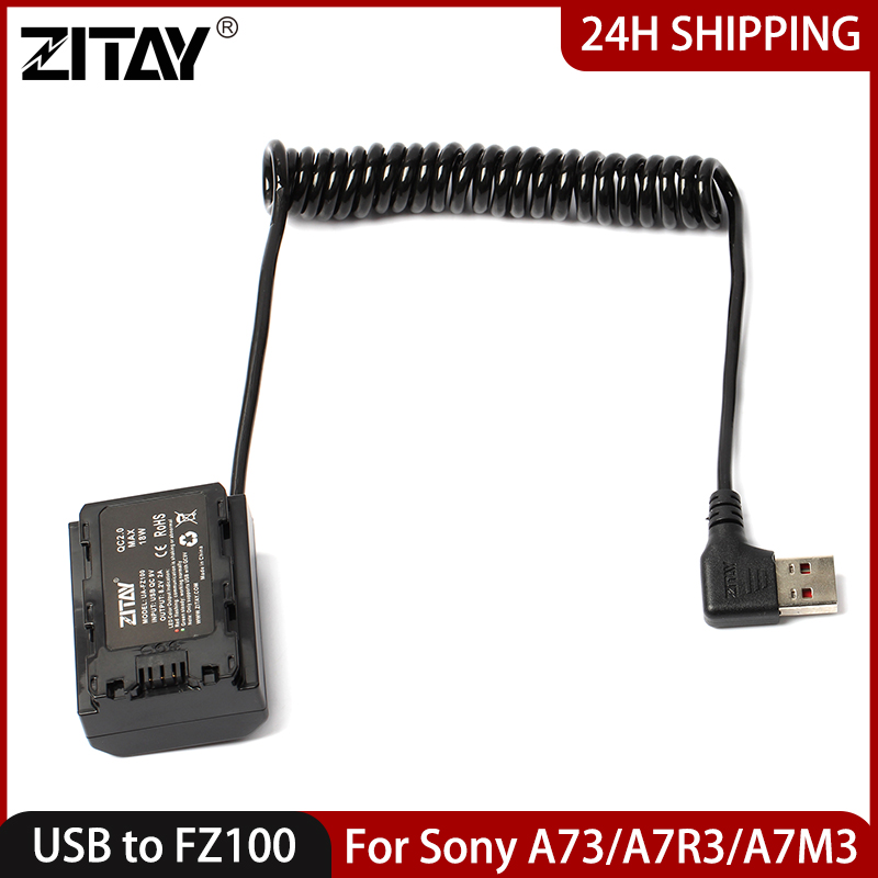 Photography Led Lighting Kit - ZITAY USB FZ100 カメラダミーバッテリー Sony Alpha