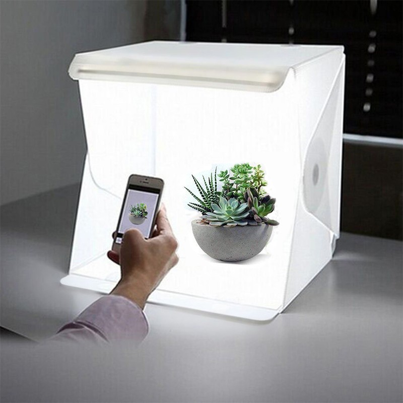 Video Light Panel Led - 2つの背景を持つ折りたたみ式でポータブルなledライトパネル,写真スタジオ,卓上撮影用