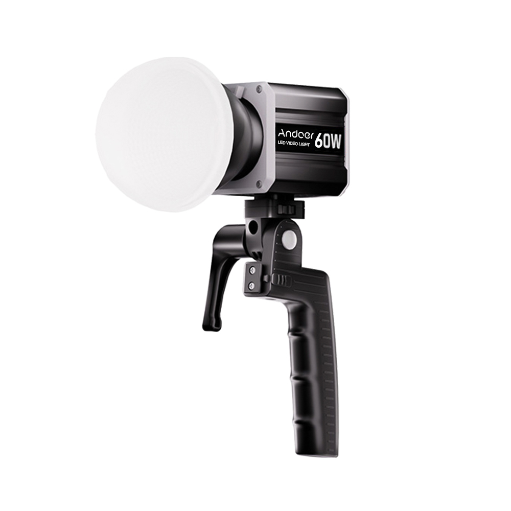Photography Lighting System - Andoer 三色 LED 60W COB 撮影ライト
