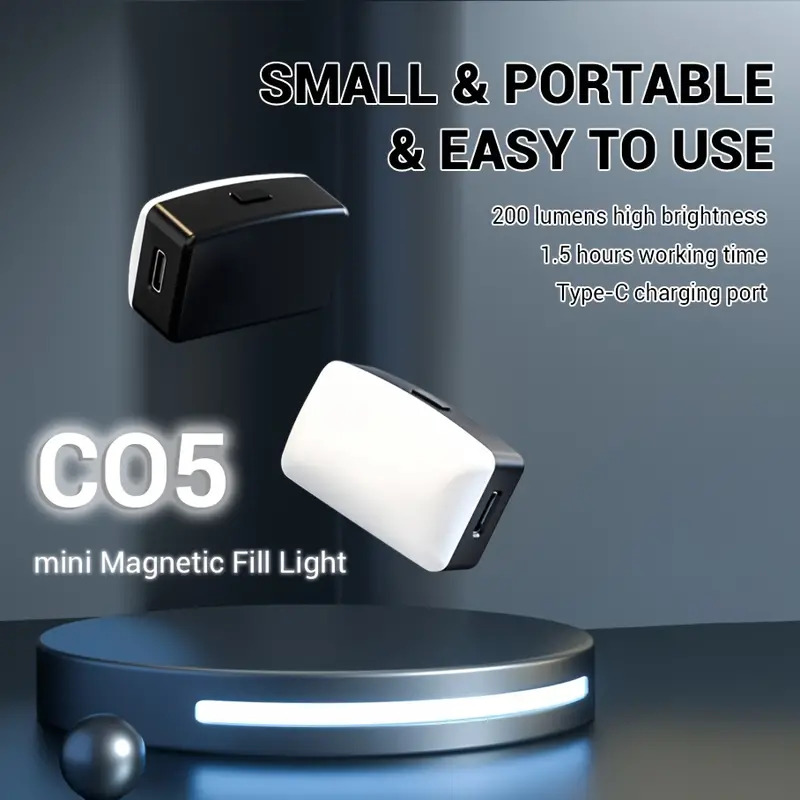 Photography Lighting Patterns - ミニ磁気 LED Selfie ライト IPhone Samsung
