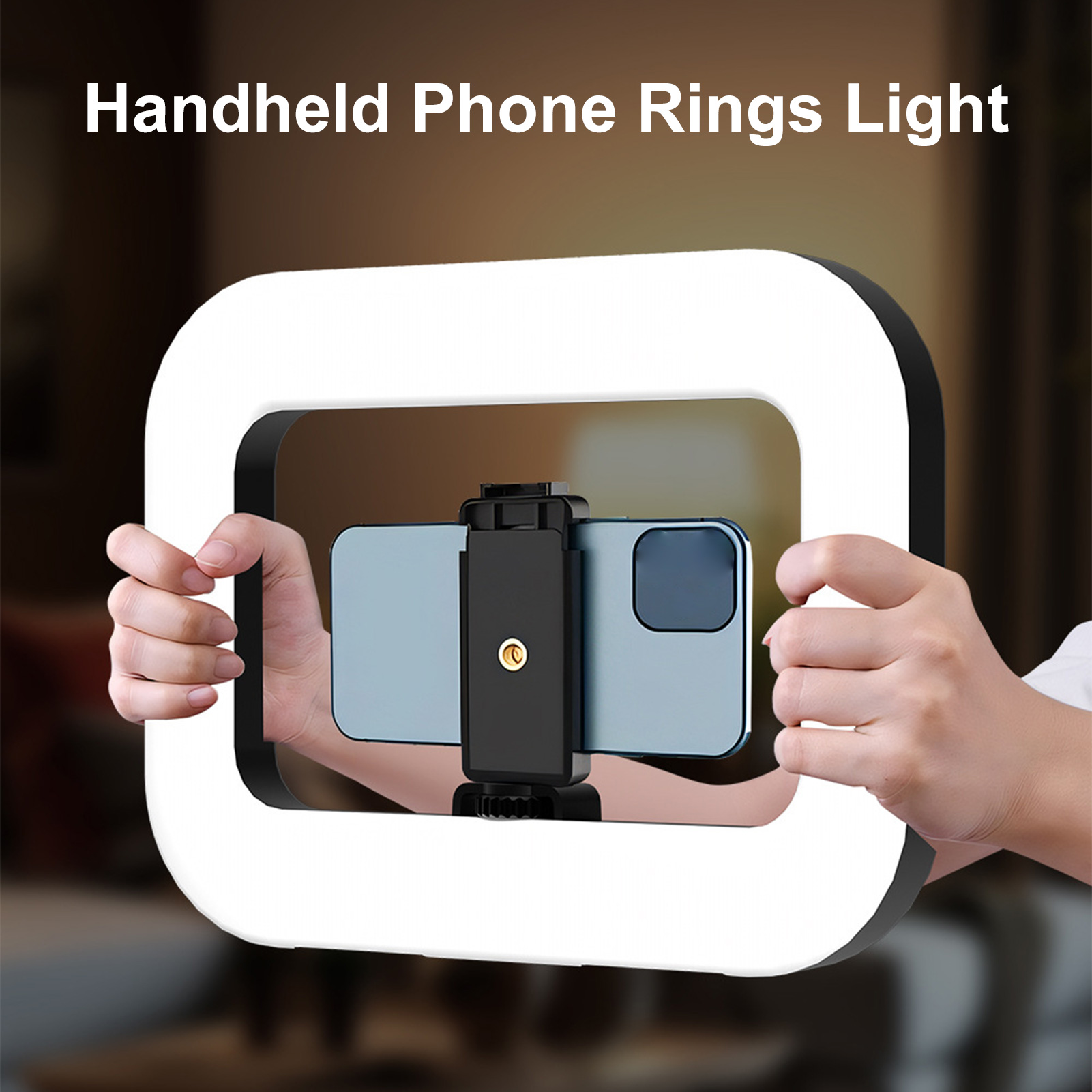 充電式携帯電話ライト、ハンドヘルドフォンスタビライザー（スマ - Photography Lighting System のレビューと価格
