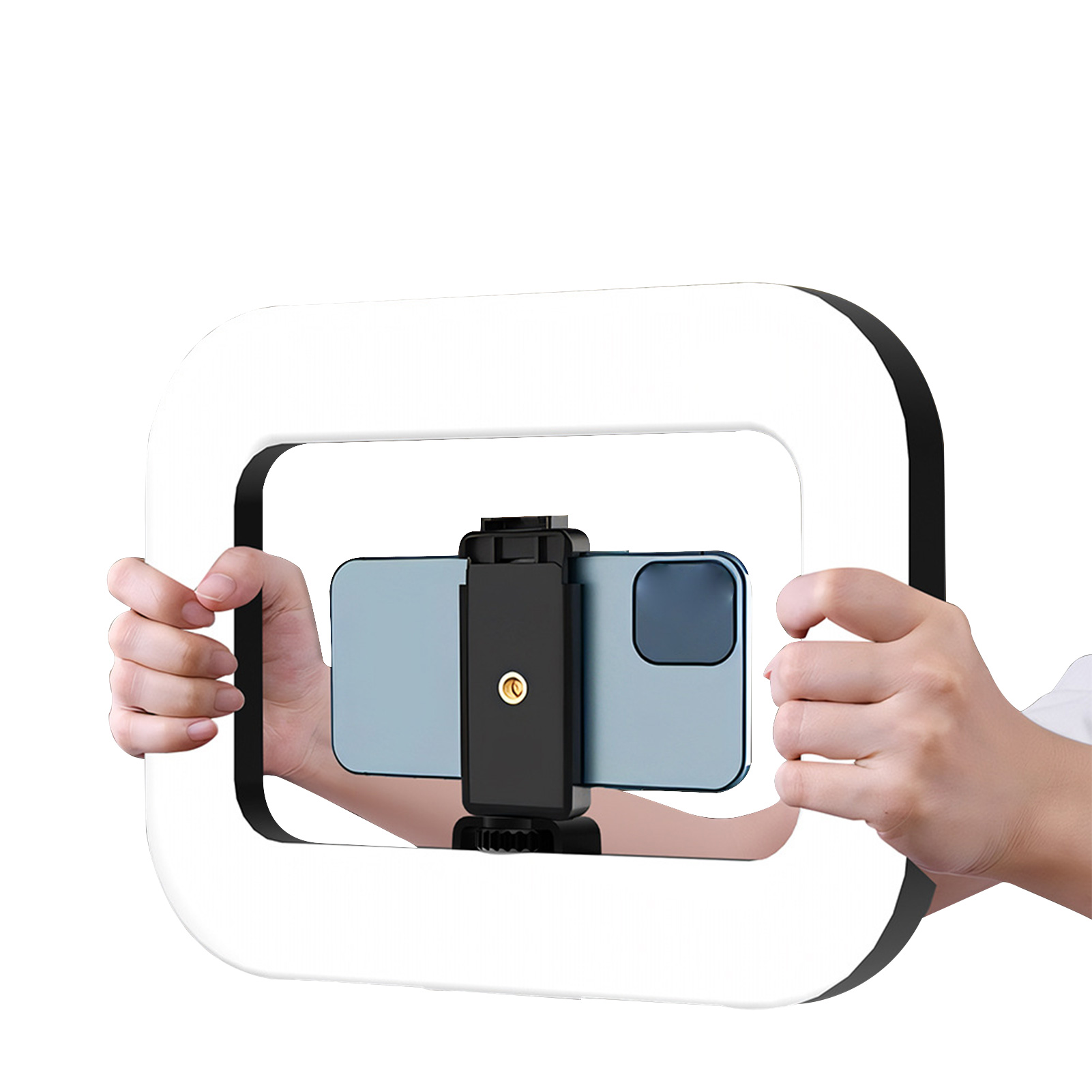 充電式携帯電話ライト、ハンドヘルドフォンスタビライザー（スマ - Photography Lighting System のレビューと価格
