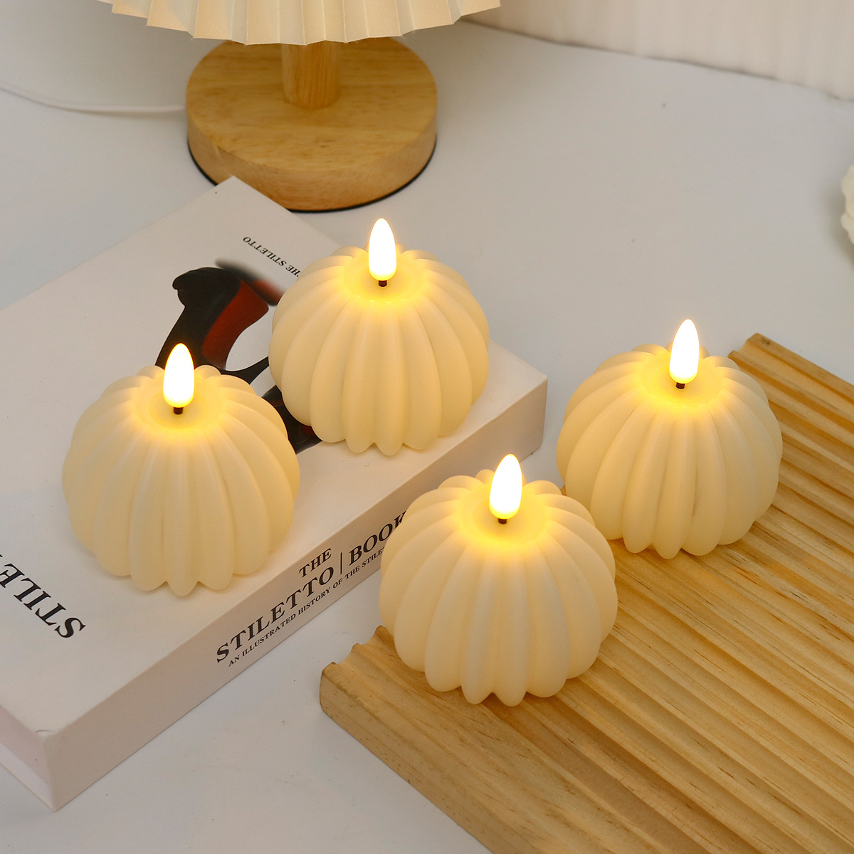 LEDキャンドルキューブ 結婚式、誕生日、クリスマスデコレー - Photography Lighting Led のレビューと価格