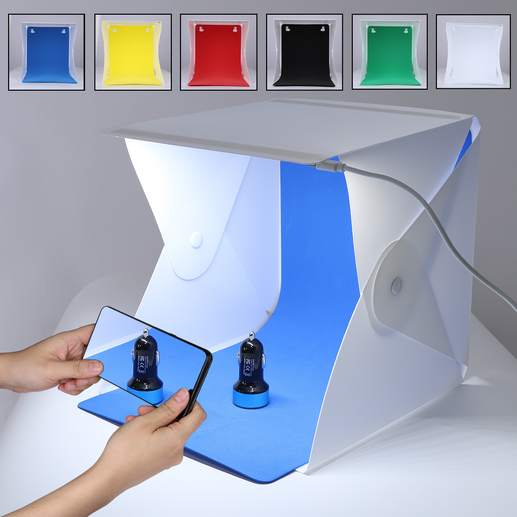 ソフトボックス付き折りたたみ式ミニ写真ブース,LEDライト, - Softbox Portable Strip のレビューと価格