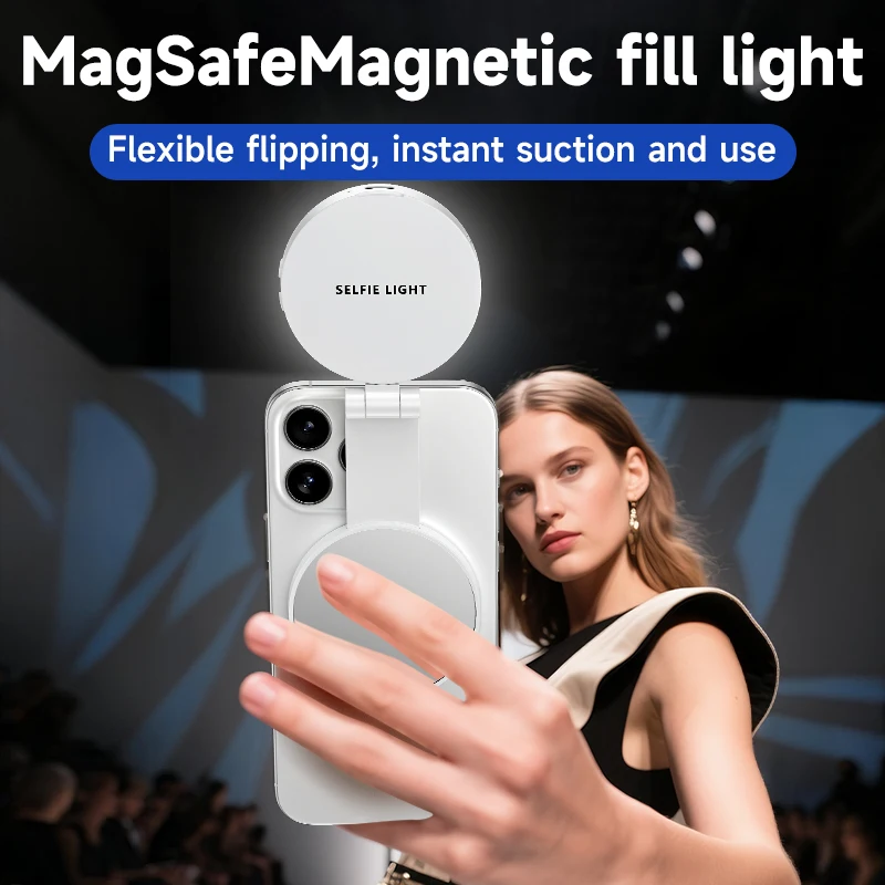 Magsafe 電話用 LED Selfie フィルライト  - Photography Lighting Patterns のレビューと価格