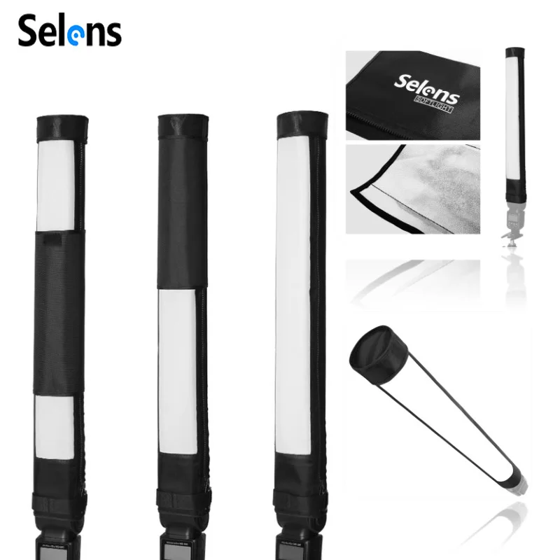 人気のポータブルフラッシュストリップディフューザー折りたたみ - Softbox Portable Strip のレビューと価格