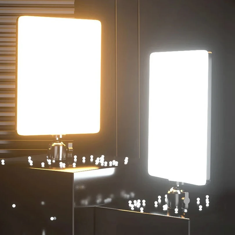 LEDビデオライト フォトスタジオランプ 3000-6500 - Video Light Panel Led のレビューと価格