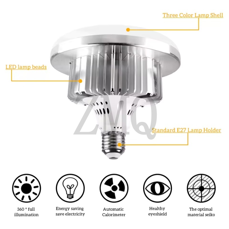 E27 85W 155W ランプ 3200K-5500K L - Photography Lighting Led のレビューと価格