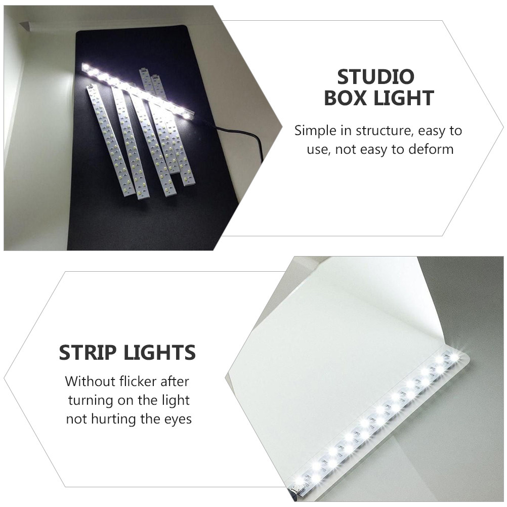 LEDライトバー ソフトボックス 20cm ポータブル写真ス - Softbox Portable Strip のレビューと価格