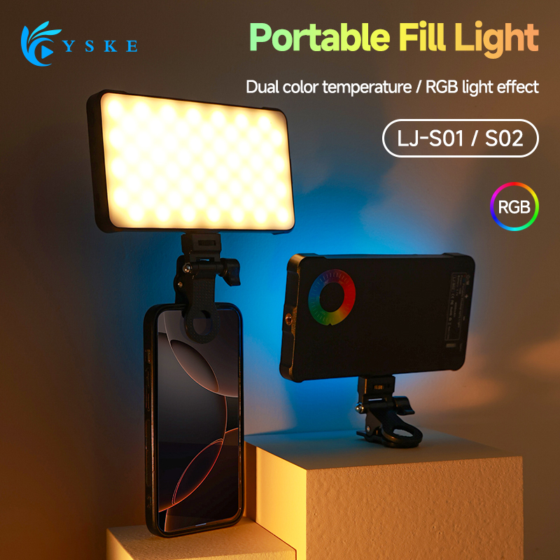 RGB LEDビデオライト、ストレートポケット撮影用照明クリ - Photography Lighting Patterns のレビューと価格