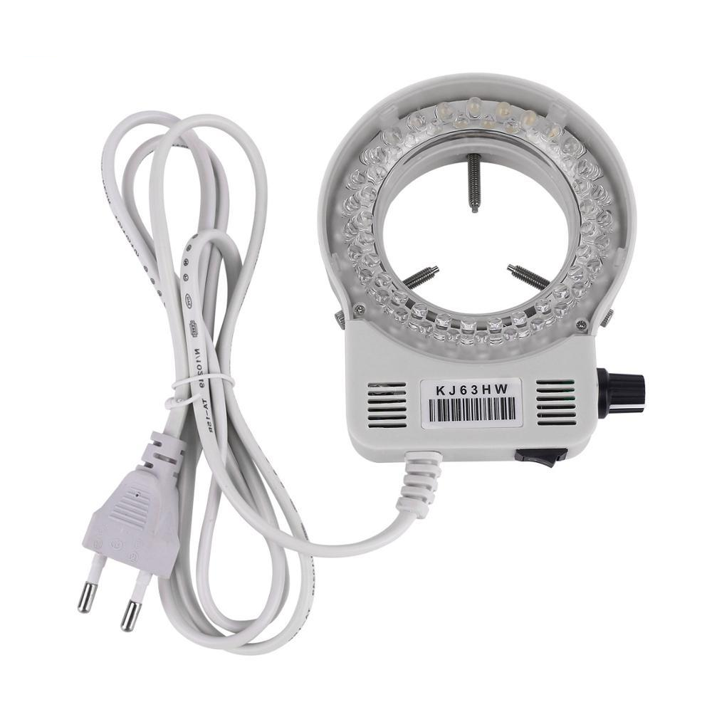 56個のLEDリングライト照明器ランプ、工業用ステレオ顕微鏡 - Photography Lighting Patterns のレビューと価格