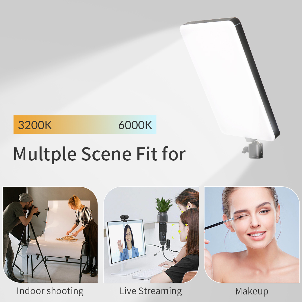 LEDランプ,写真照明,リモコン,YouTube用調光可能ラ - Video Light Panel Led のレビューと価格