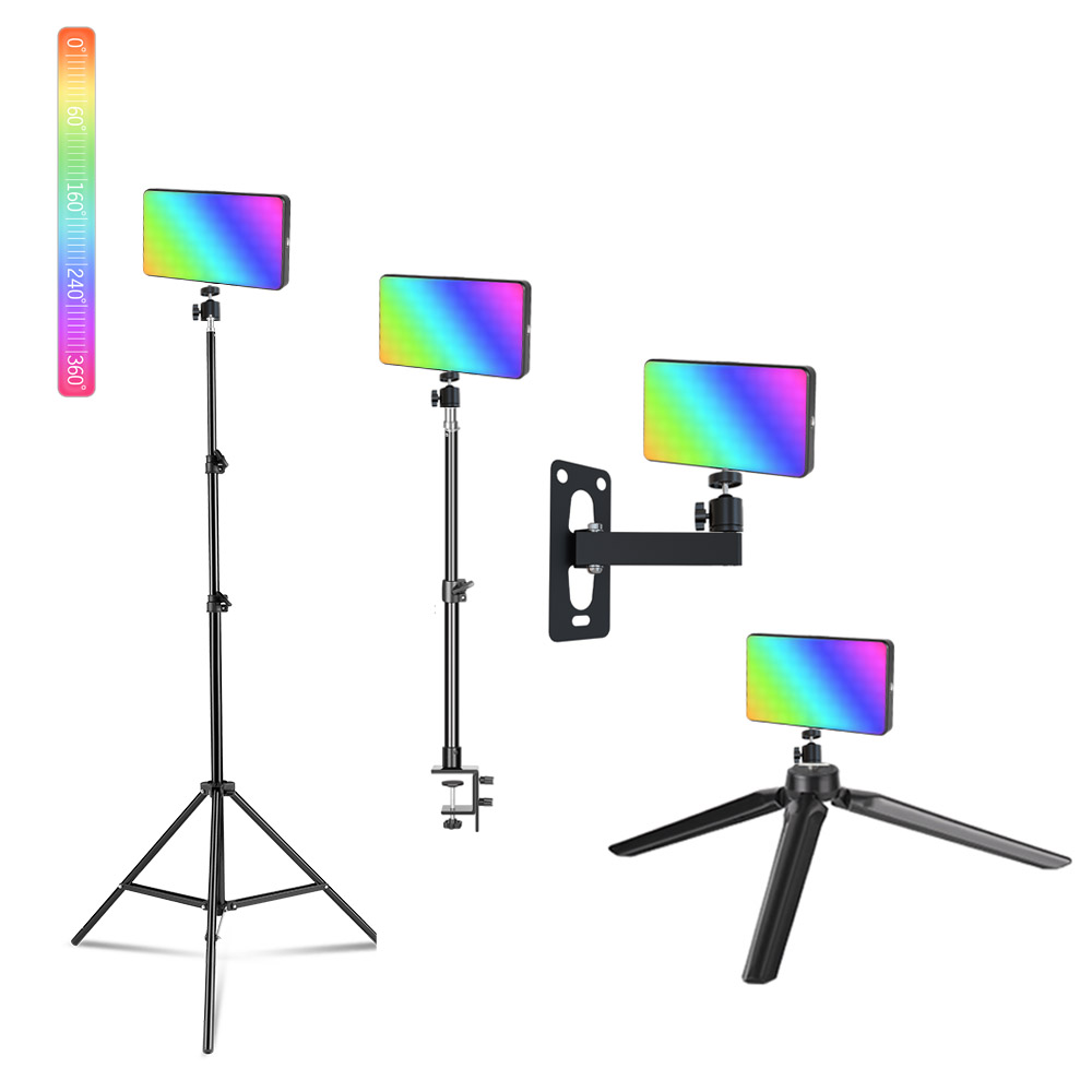 SH-W140 RGB LEDビデオライト,調光可能なポケッ - Video Light Panel Led のレビューと価格
