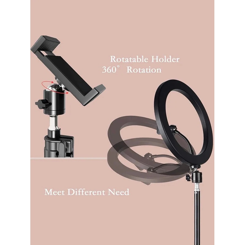 Desiontal 26cmリングライト、三脚スタンド付き、 - Photography Lighting Patterns のレビューと価格