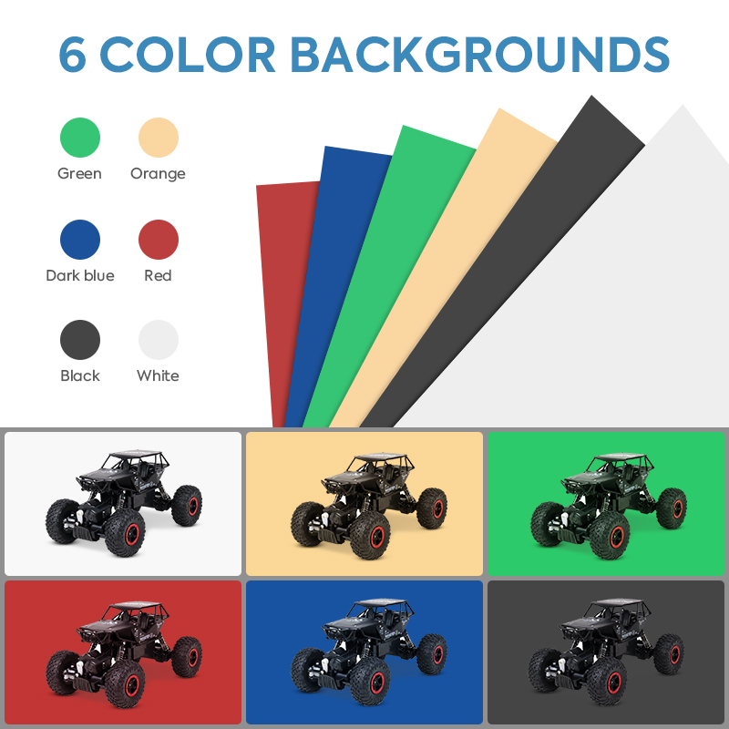 折りたたみ式フォトスタジオライトボックス、LEDライトリング - Photography Led Lighting Kit のレビューと価格