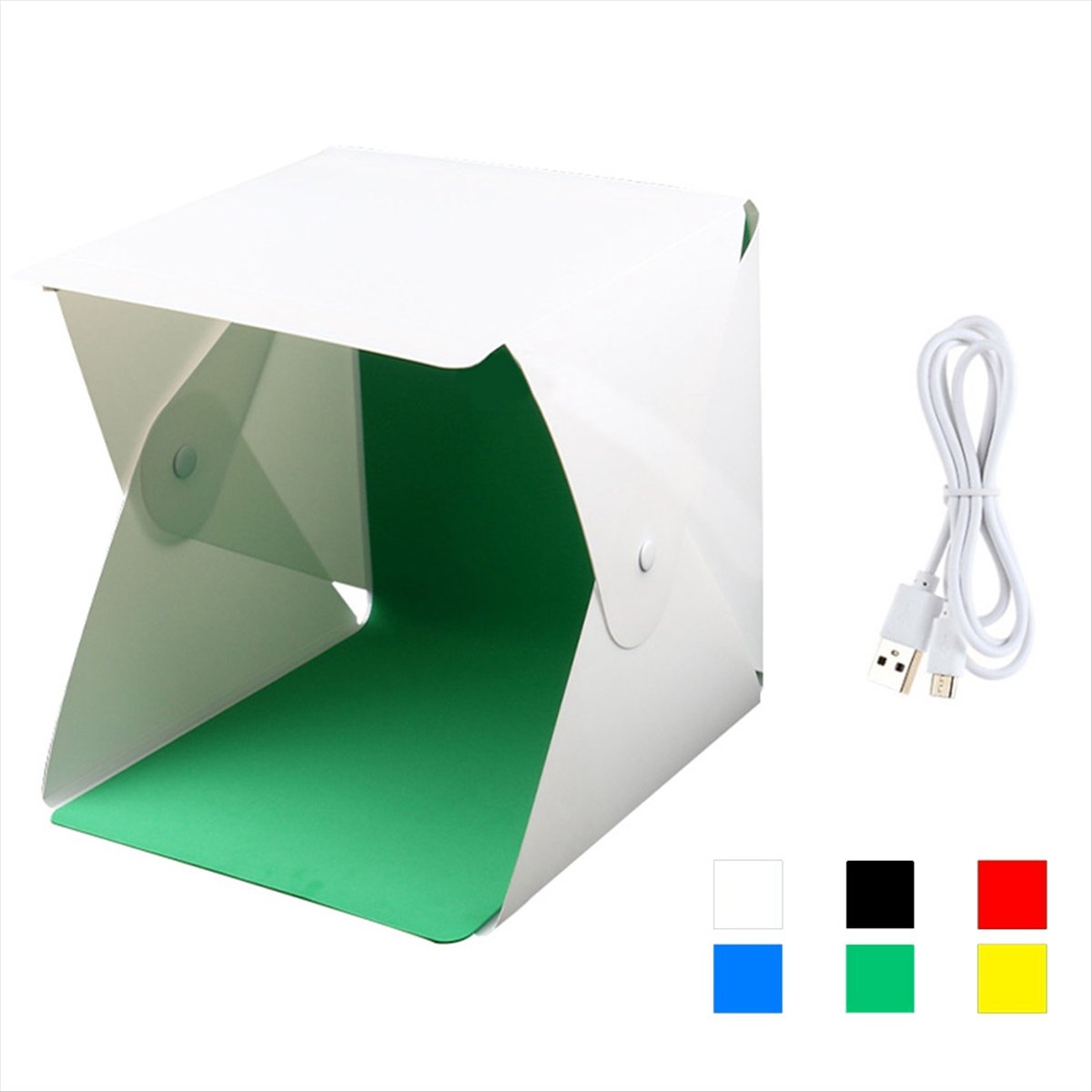 N05R ミニ折りたたみフォトブースソフトボックス LEDラ - Softbox Portable Strip のレビューと価格