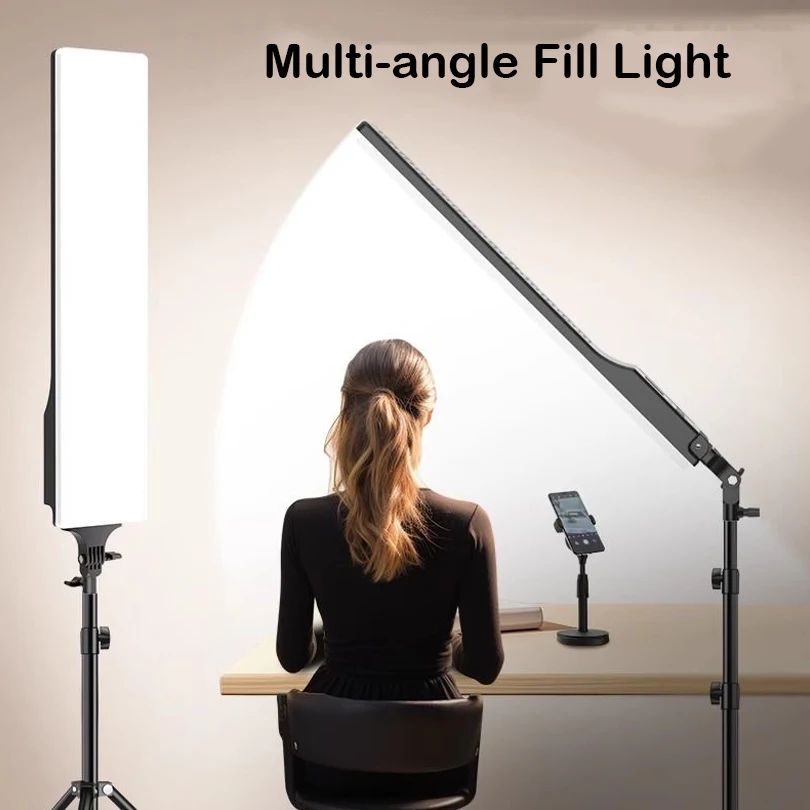 長方形LEDフォトスタジオライトパネル 3000K-6500 - Video Light Panel Led のレビューと価格
